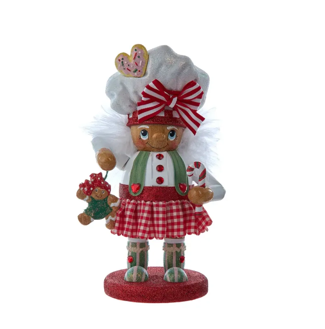 10" Hollywood Nutcrackers™ Gingerbread Baker Girl Nutcracker