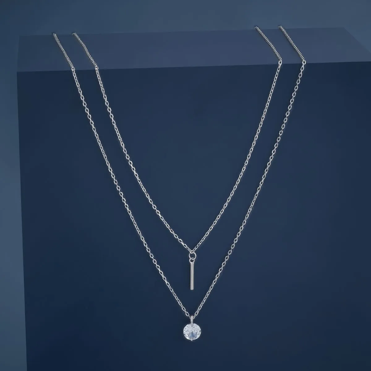 92.5 Silver Necklace 164435