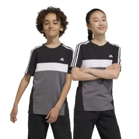 adidas Tiberio 3 Stripes Colorblock Cotton Kid's Tee