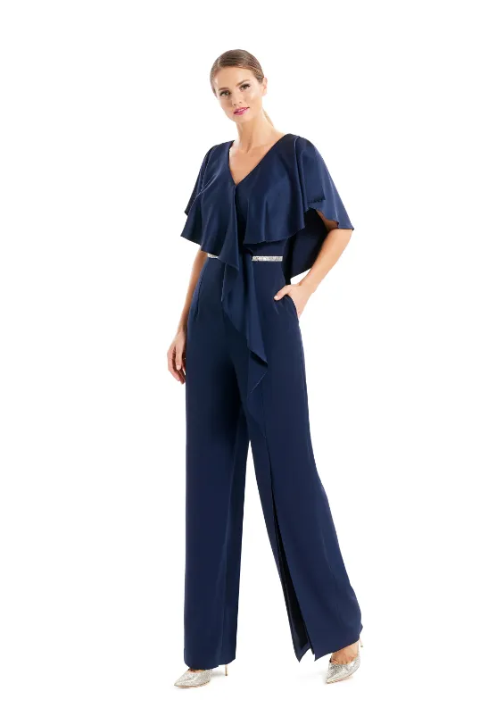 Alexander by Daymor - 1669 - Elegant Draped Jumpsuit