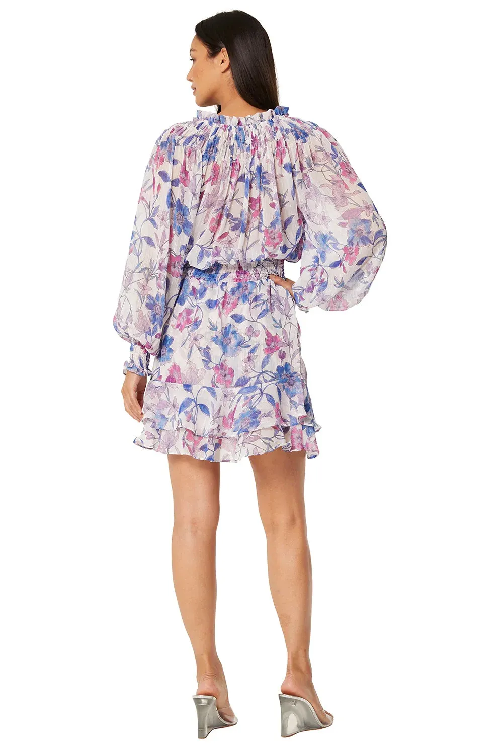 ALMAHA DRESS - AMETHYST FLORAL