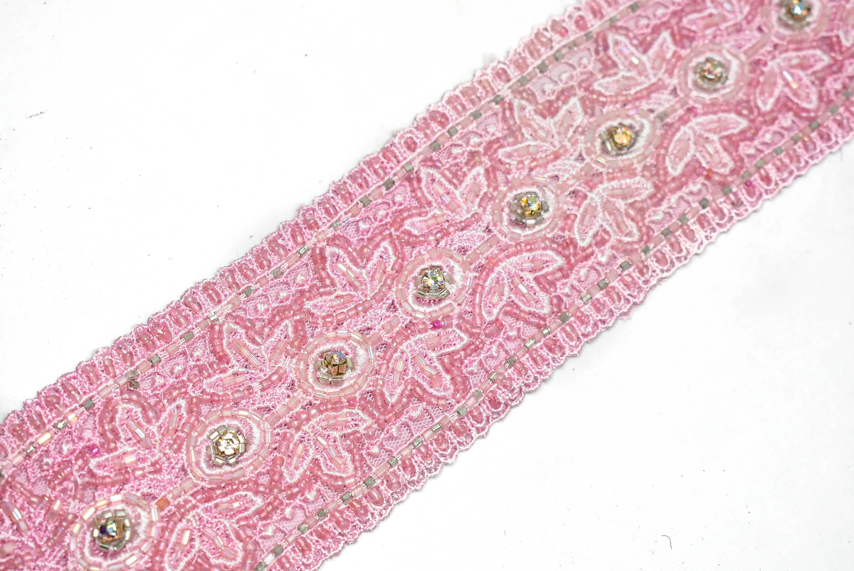 Beaded Ribbon Indian Trim 2.25" - 1 Yard