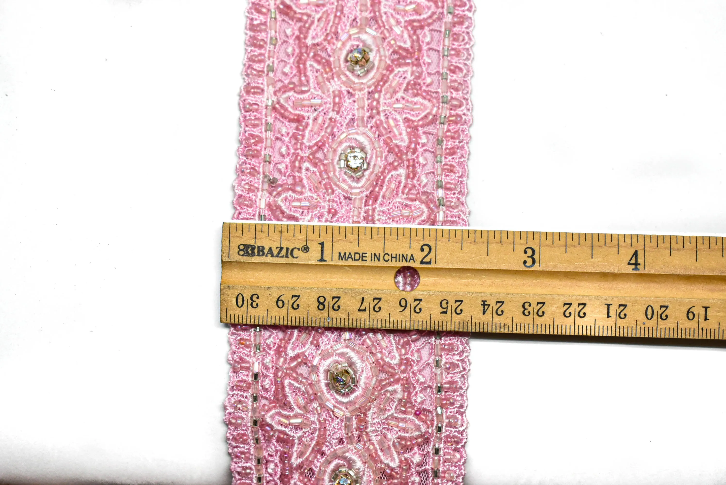 Beaded Ribbon Indian Trim 2.25" - 1 Yard