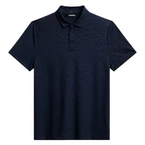 Bison Regular Fit Pro Jacquard Polo JL Navy - AW24