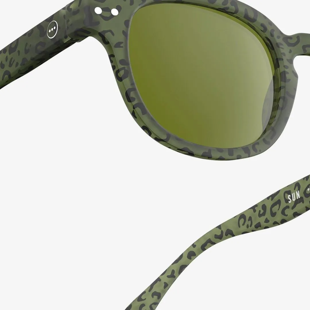 #C Sunglasses Engineered Garments X IZIPIZI (Kaki Leopard)