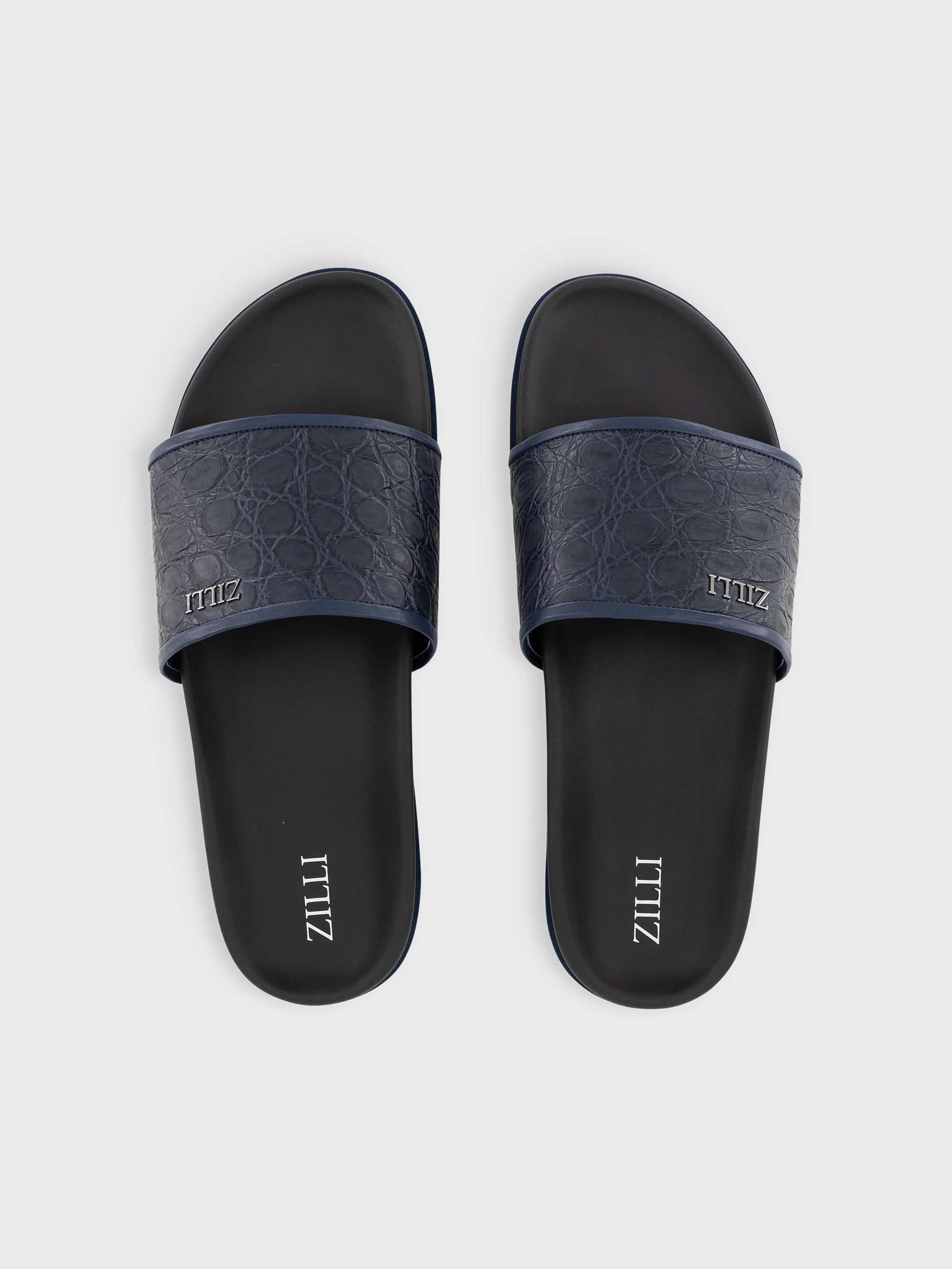 Calfskin and Caiman Slides