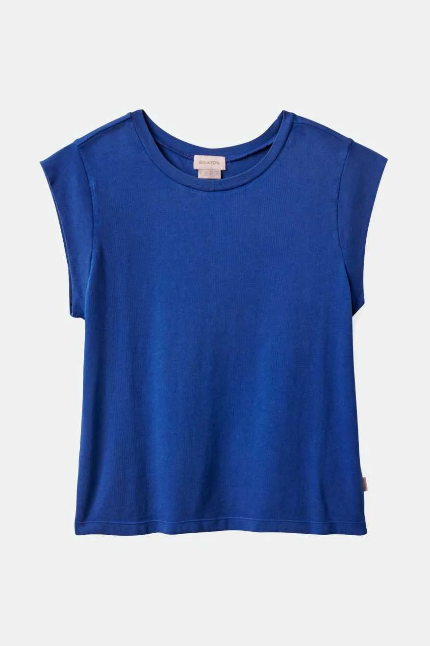 Carefree Organic Garment Dyed Boxy T-Shirt - Surf The Web