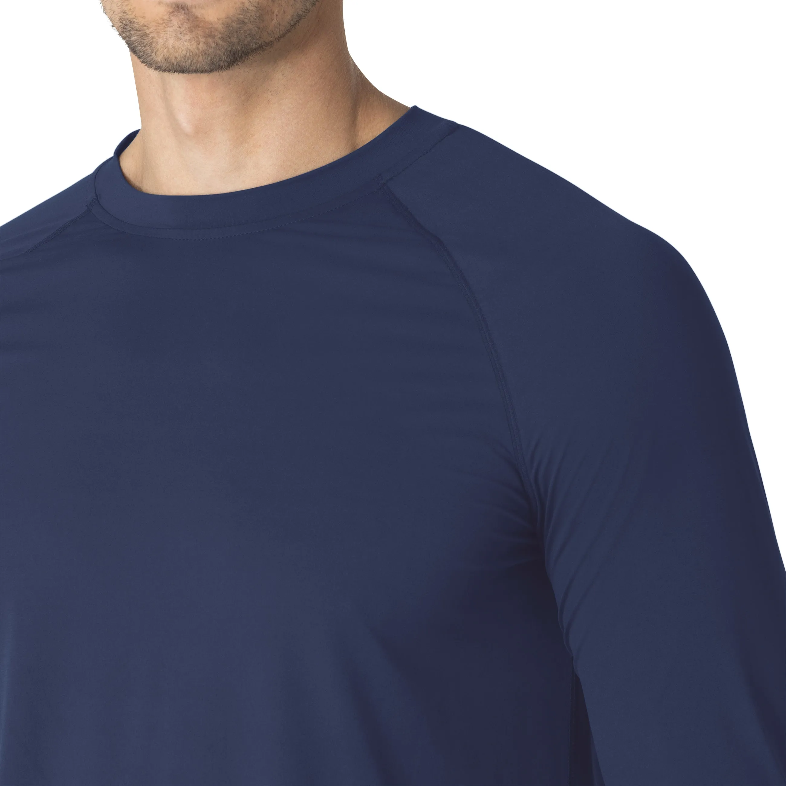 Carhartt Force Sub-Scrubs Men's Performance Long Sleeve Tee - Navy