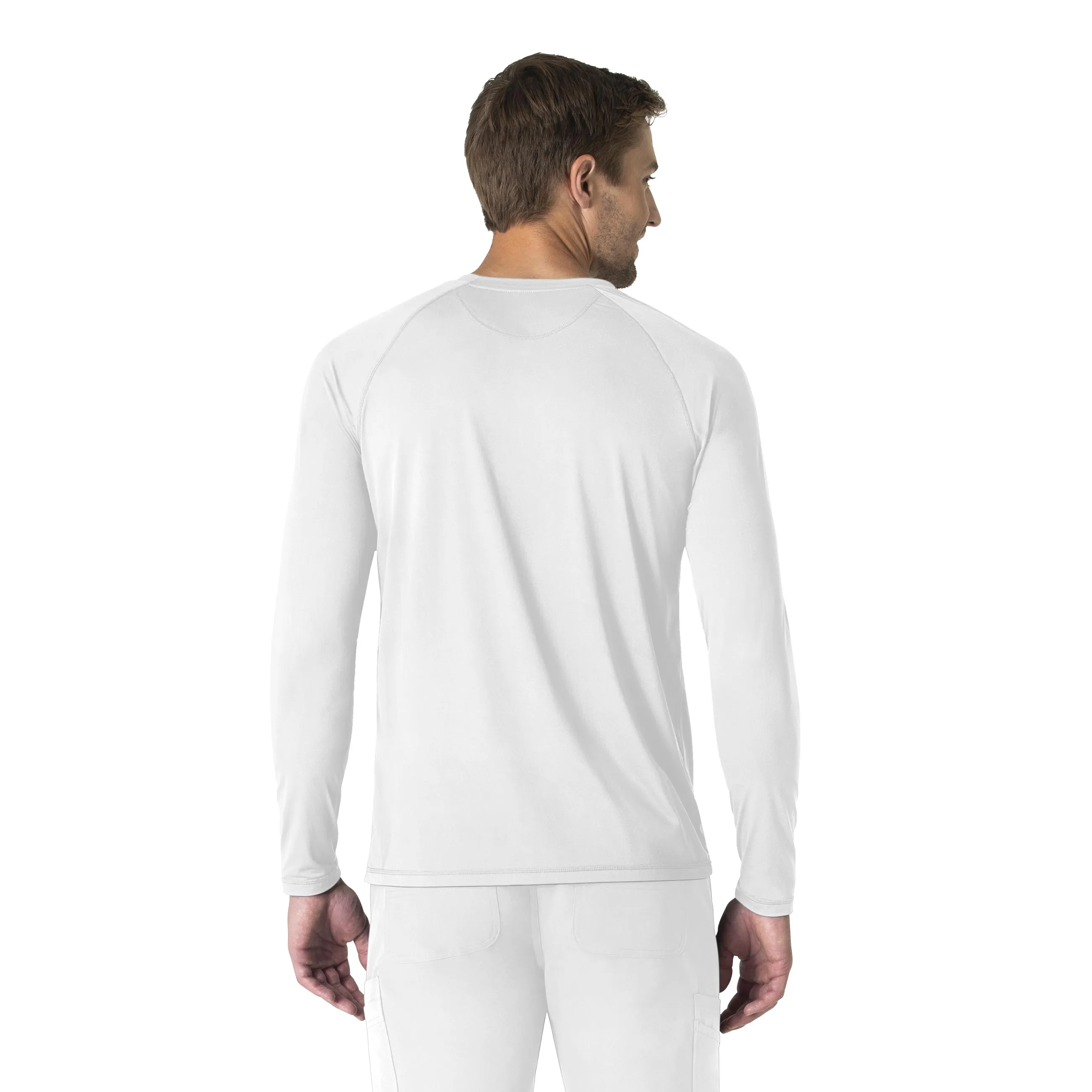 Carhartt Force Sub-Scrubs Men's Performance Long Sleeve Tee - White