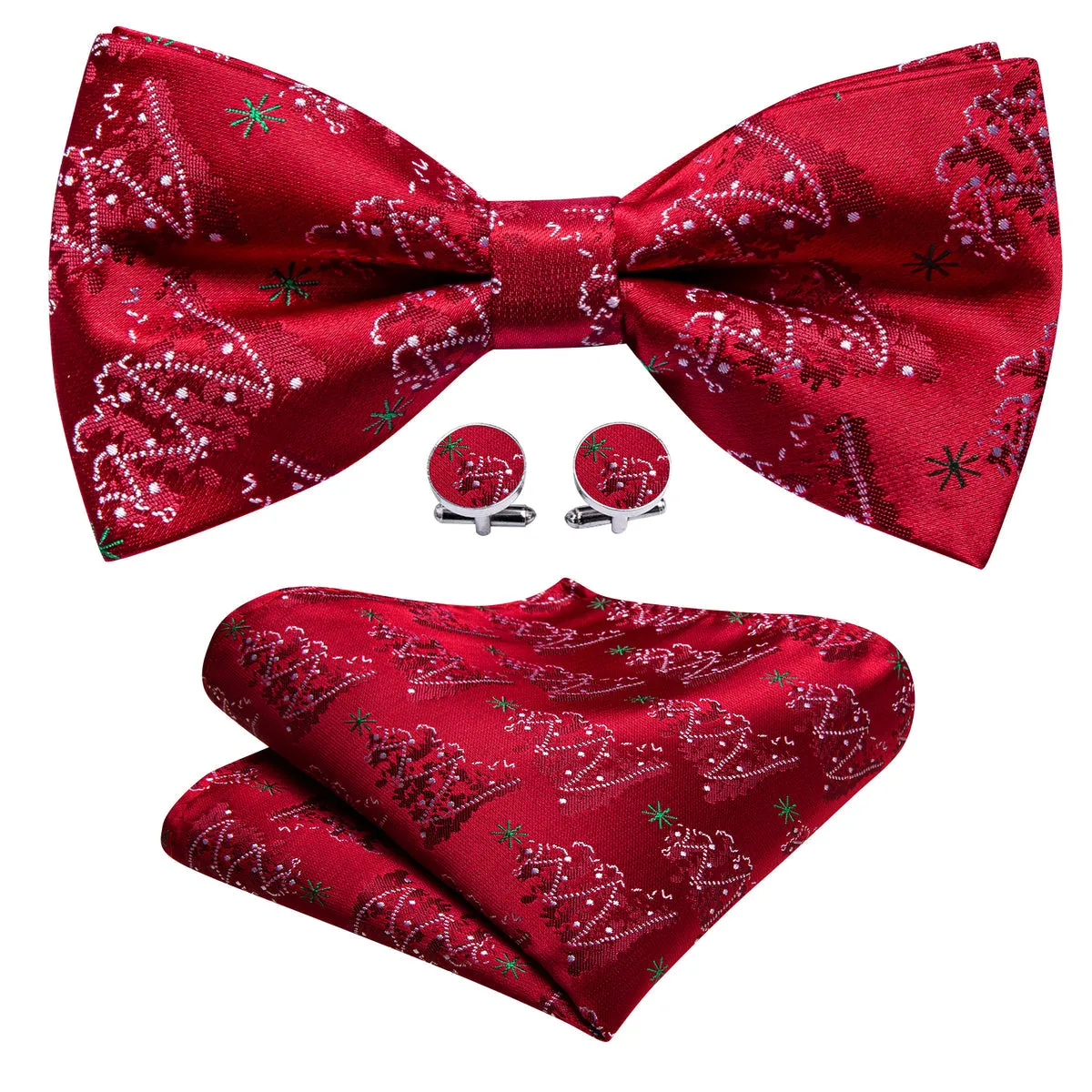 Christmas Trees Bow Tie Set