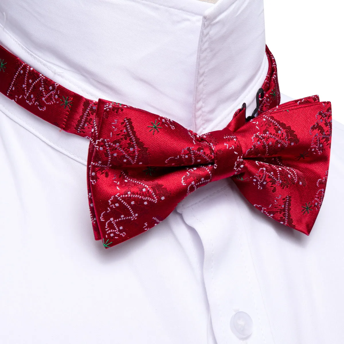 Christmas Trees Bow Tie Set