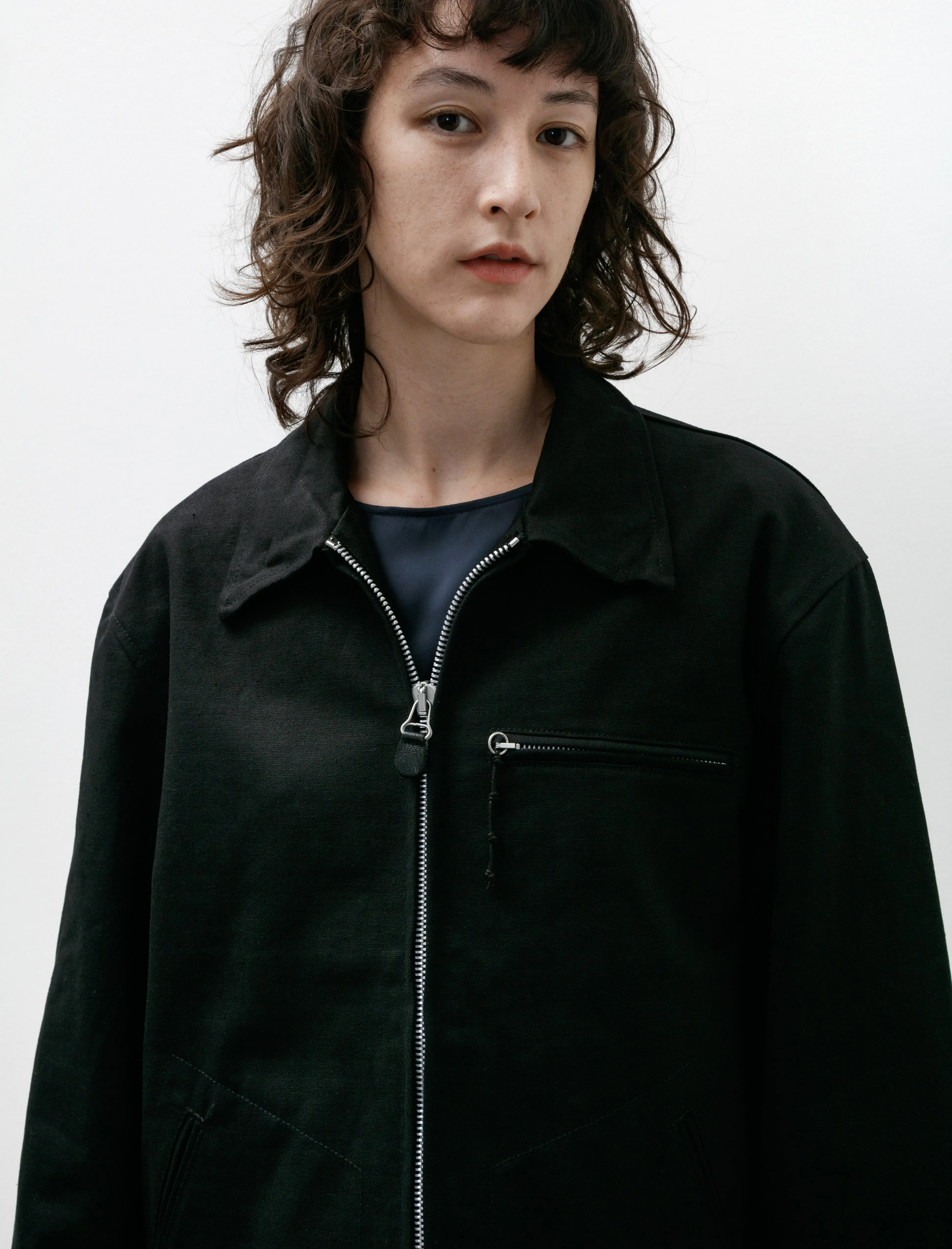 Constructor Jacket Black Canvas