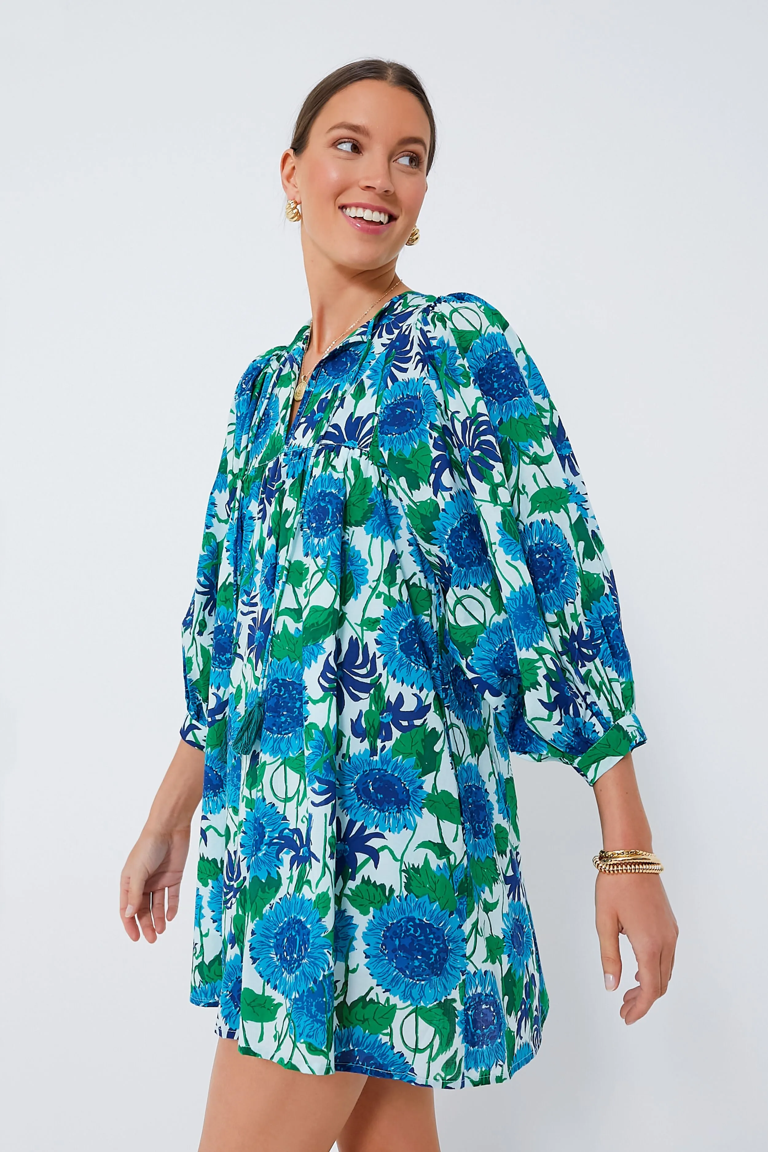 Cornflower Daisy Dress