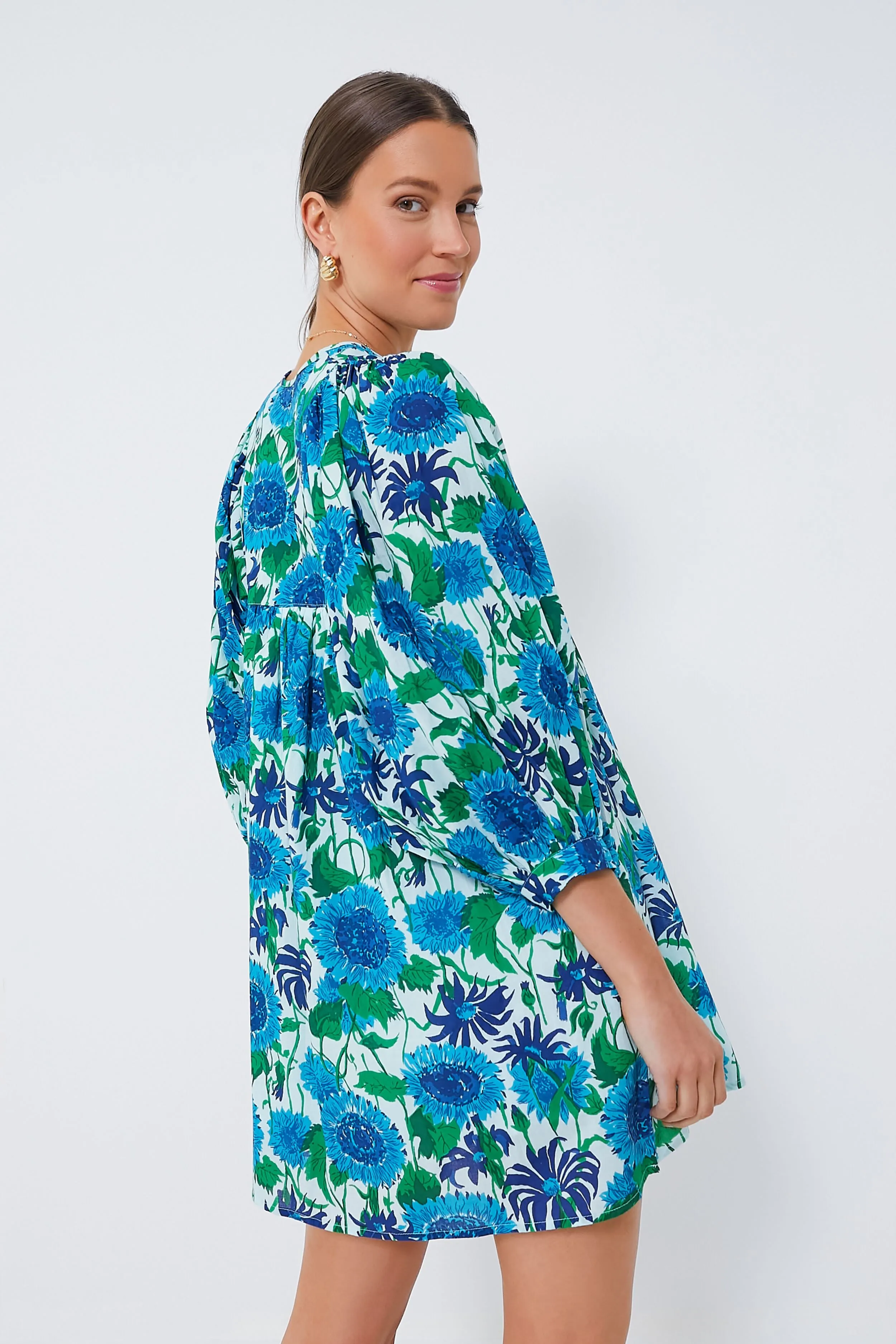 Cornflower Daisy Dress