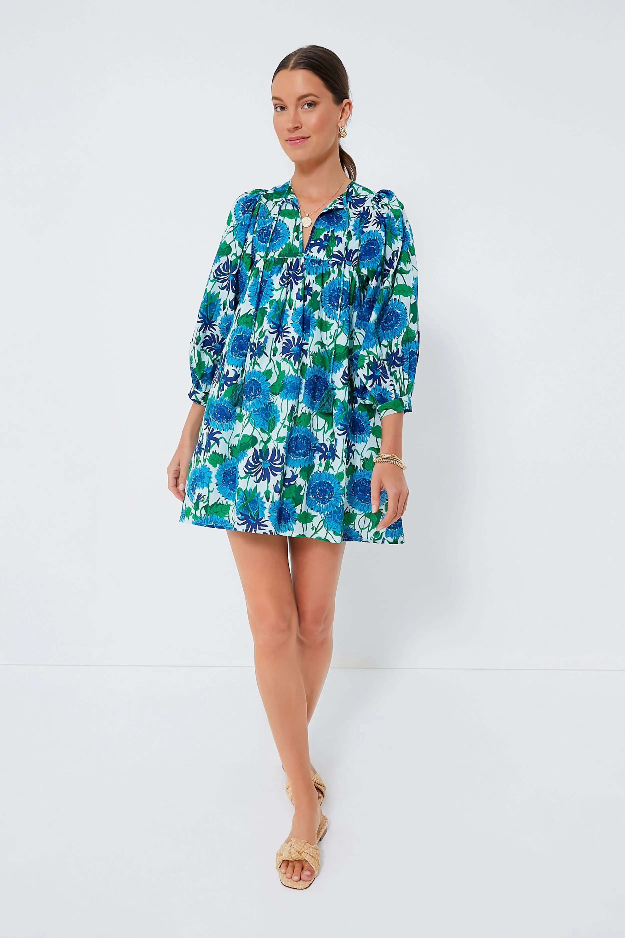 Cornflower Daisy Dress