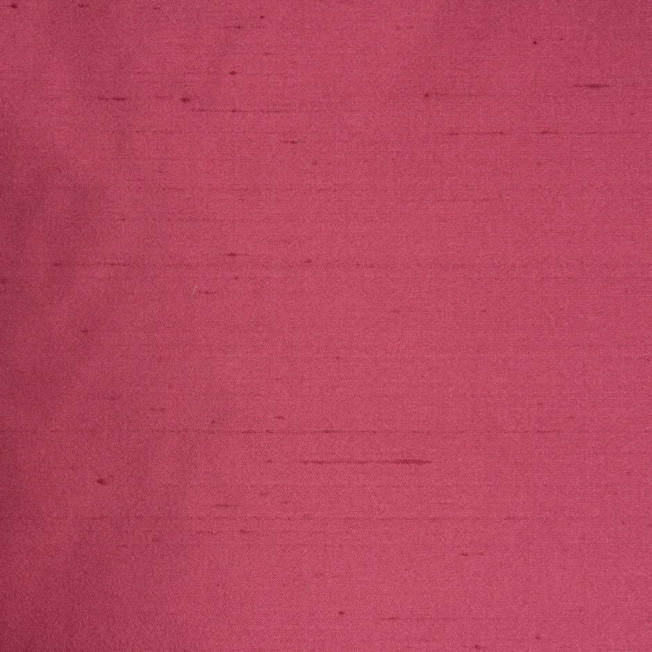 Deep Raspberry Pure Silk Shantung