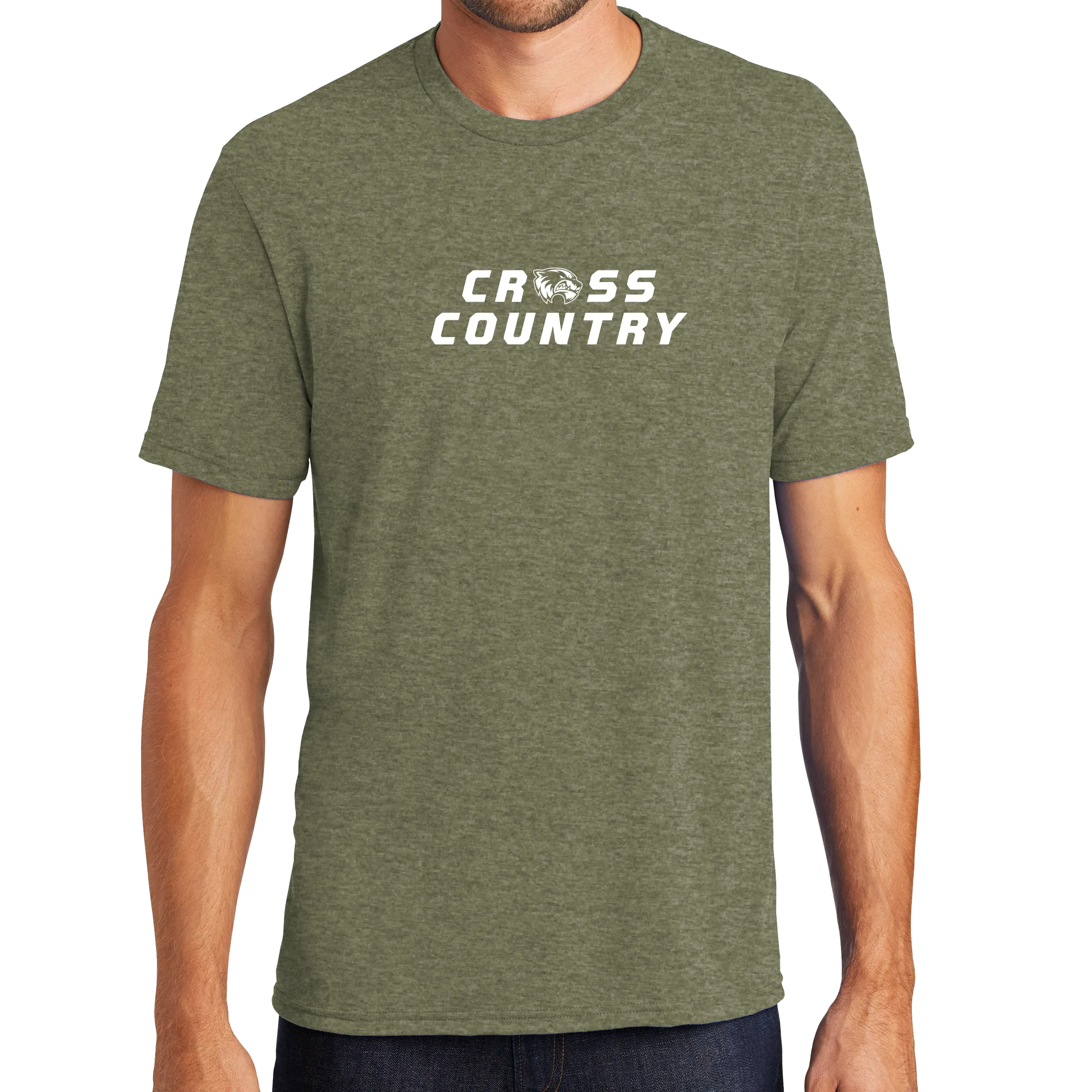 District Perfect Tri Tee - Cross Country Head