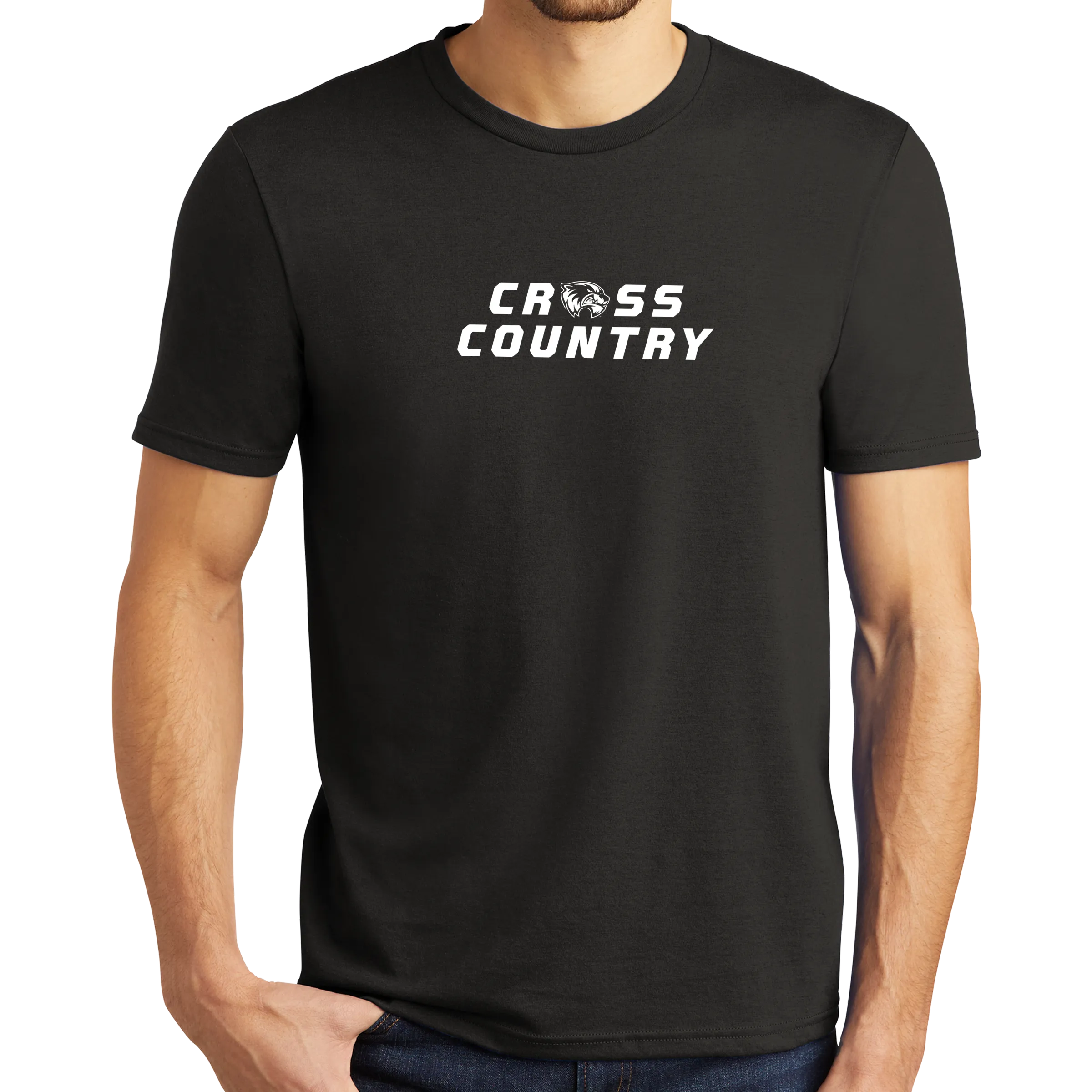 District Perfect Tri Tee - Cross Country Head