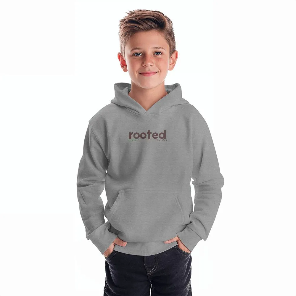 ELEVATED SPIRIT | ROOTED GROWING IN HIS GRACE YOUTH CHRISTIAN HOODIE