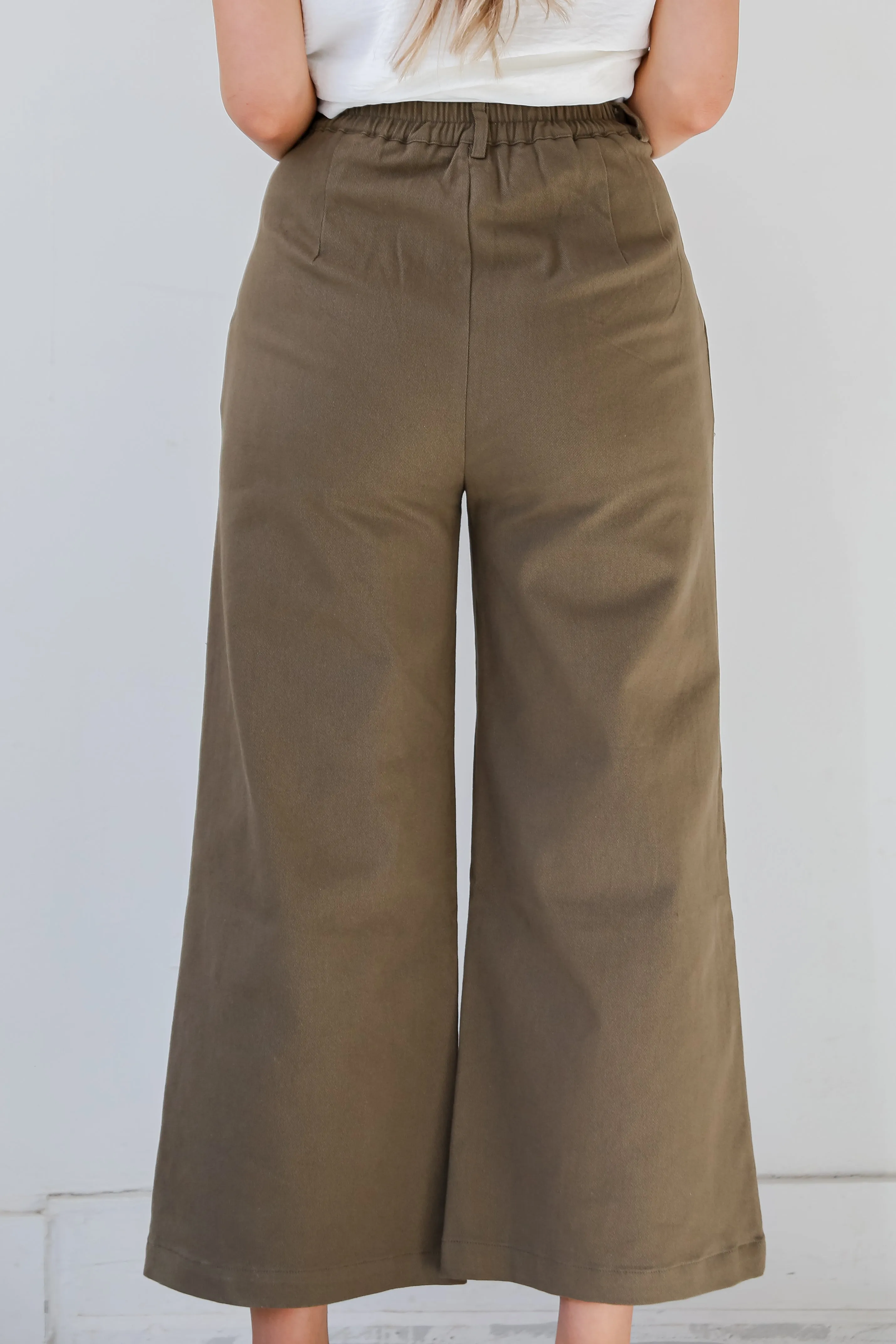 FINAL SALE - Confident Direction Wide Leg Pants