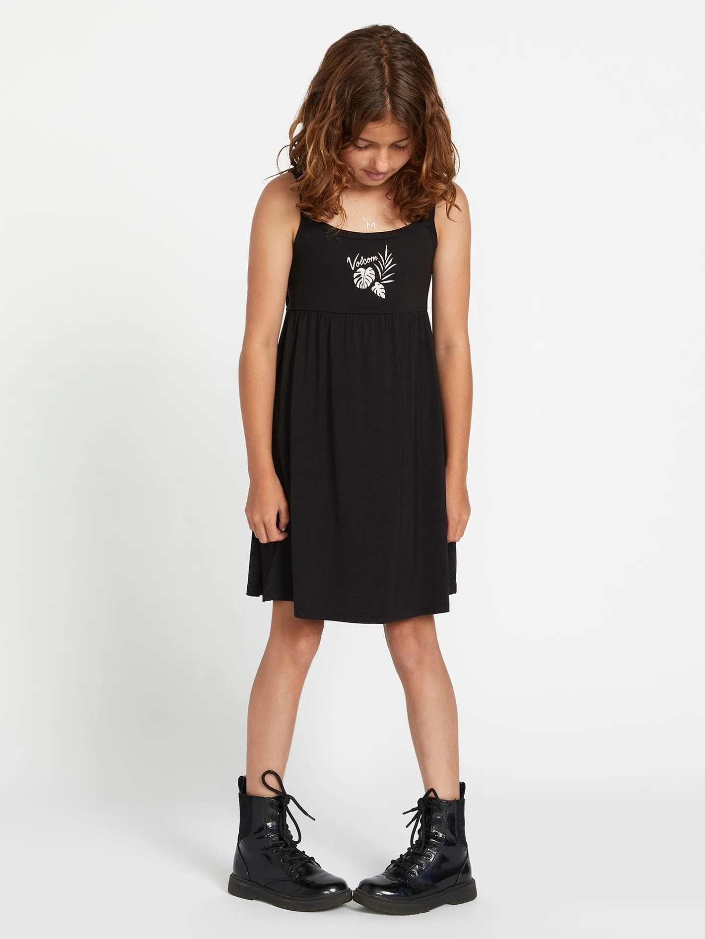 Girls Oceanica Dress - Black