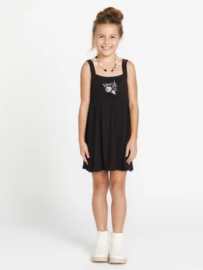 Girls Oceanica Dress - Black