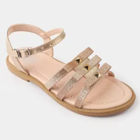 Girls Sandals 456-62-Golden