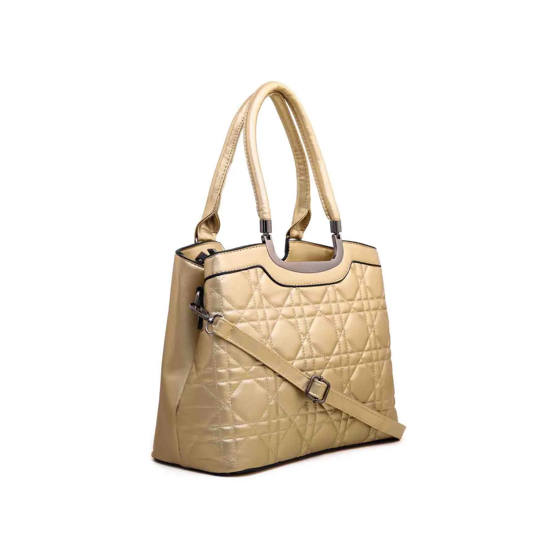 Golden Formal Hand Bag P35880