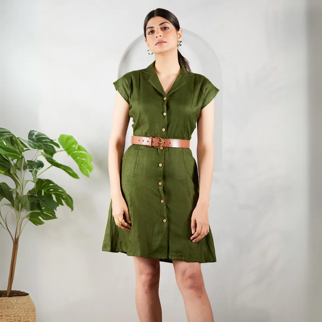 HempZero Sage Dress