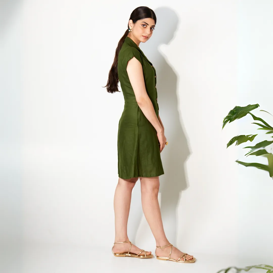 HempZero Sage Dress