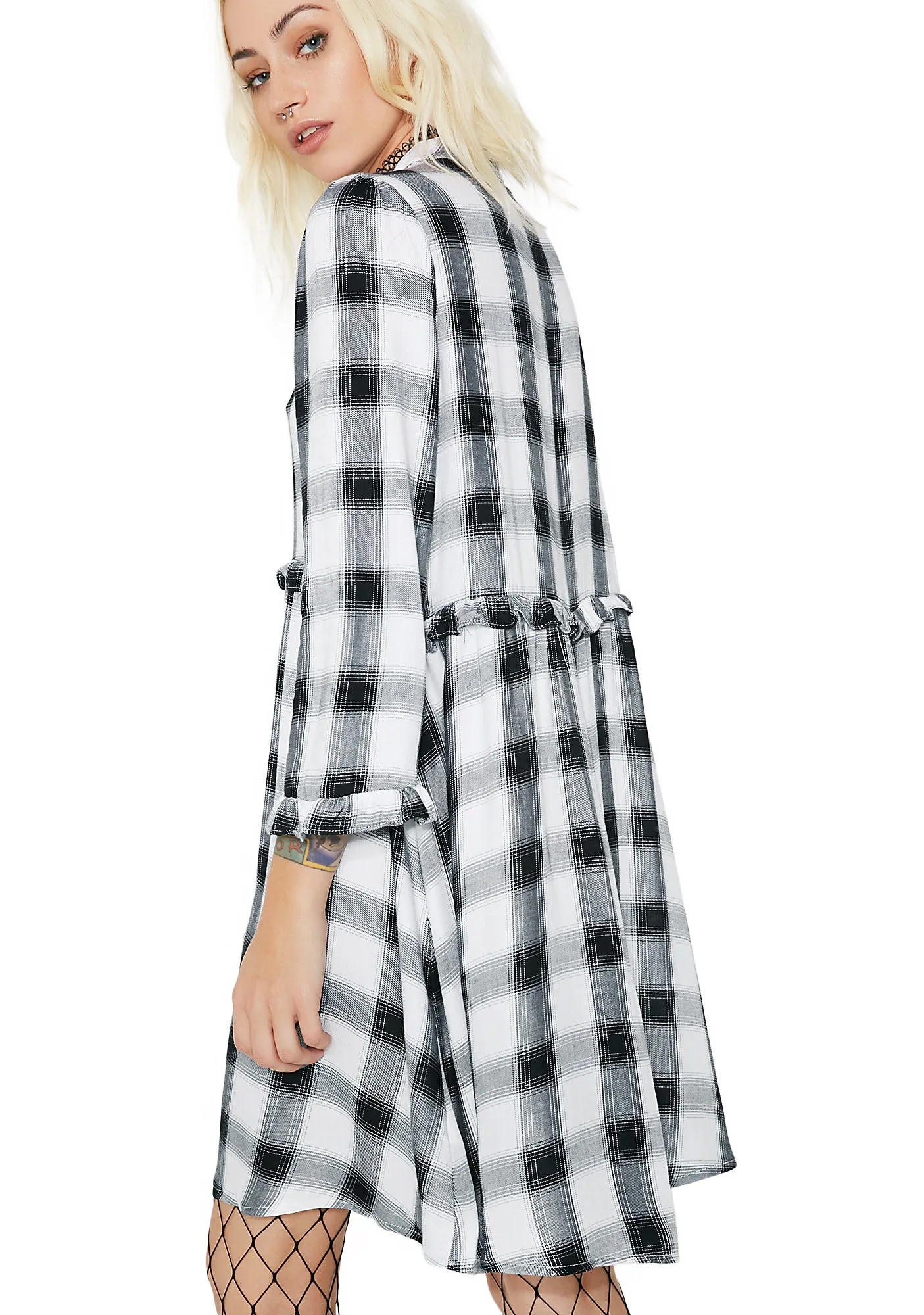 Honor Roll Button Up Dress