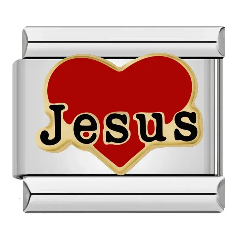 I love Jesus Charm