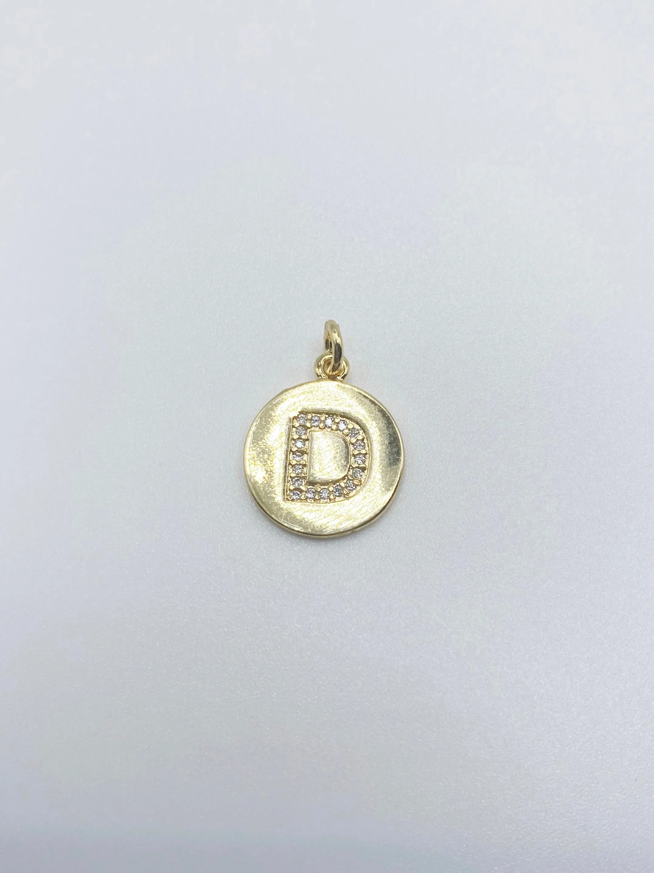 Initial Charm - Pave Circle