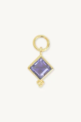 Isla Iolite Gold Charm