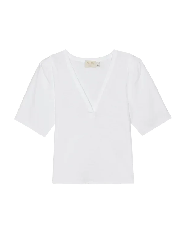 Joelene Top ~ Optic White