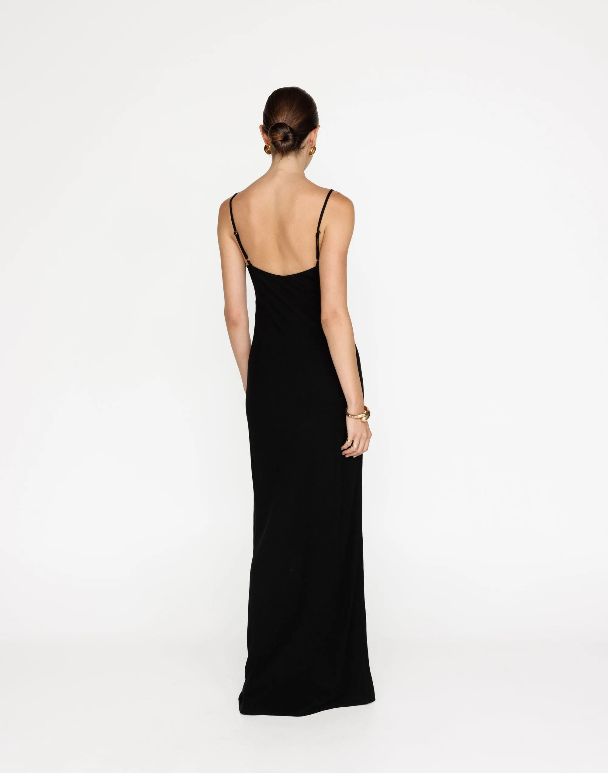 June Maxi Dress (Black)