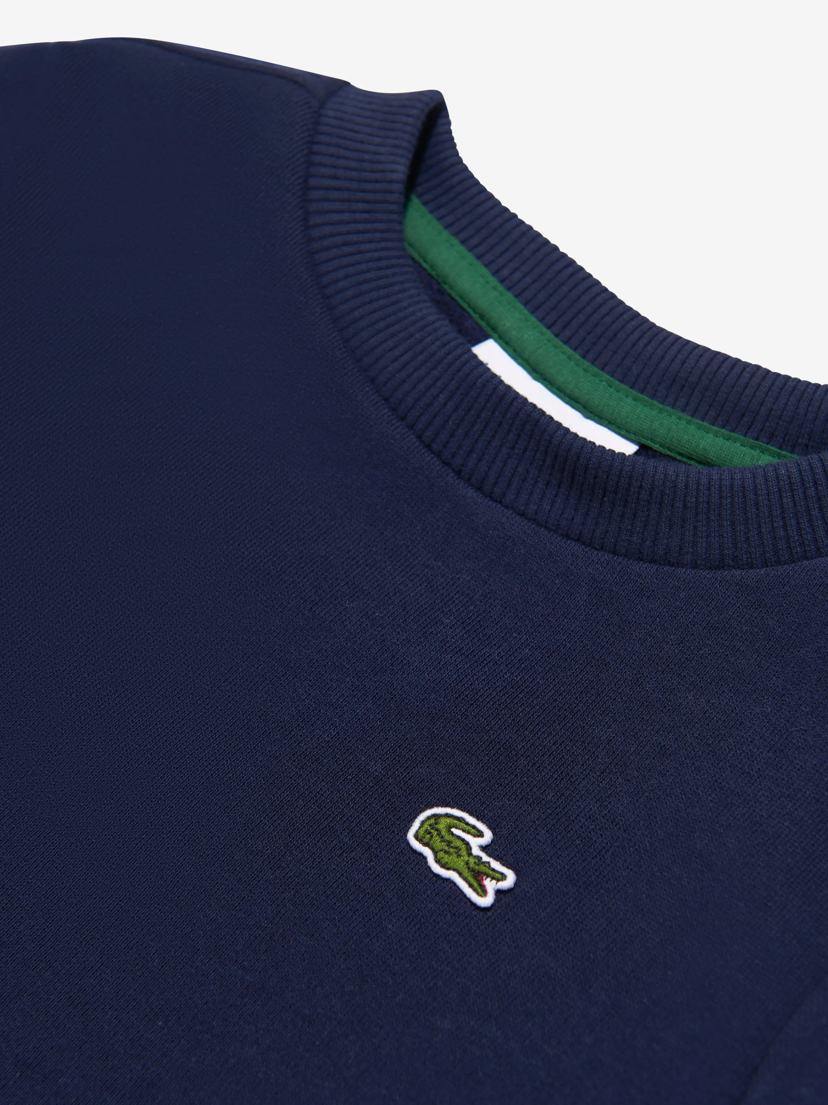 Lacoste Kids Logo Sweatshirt in Navy