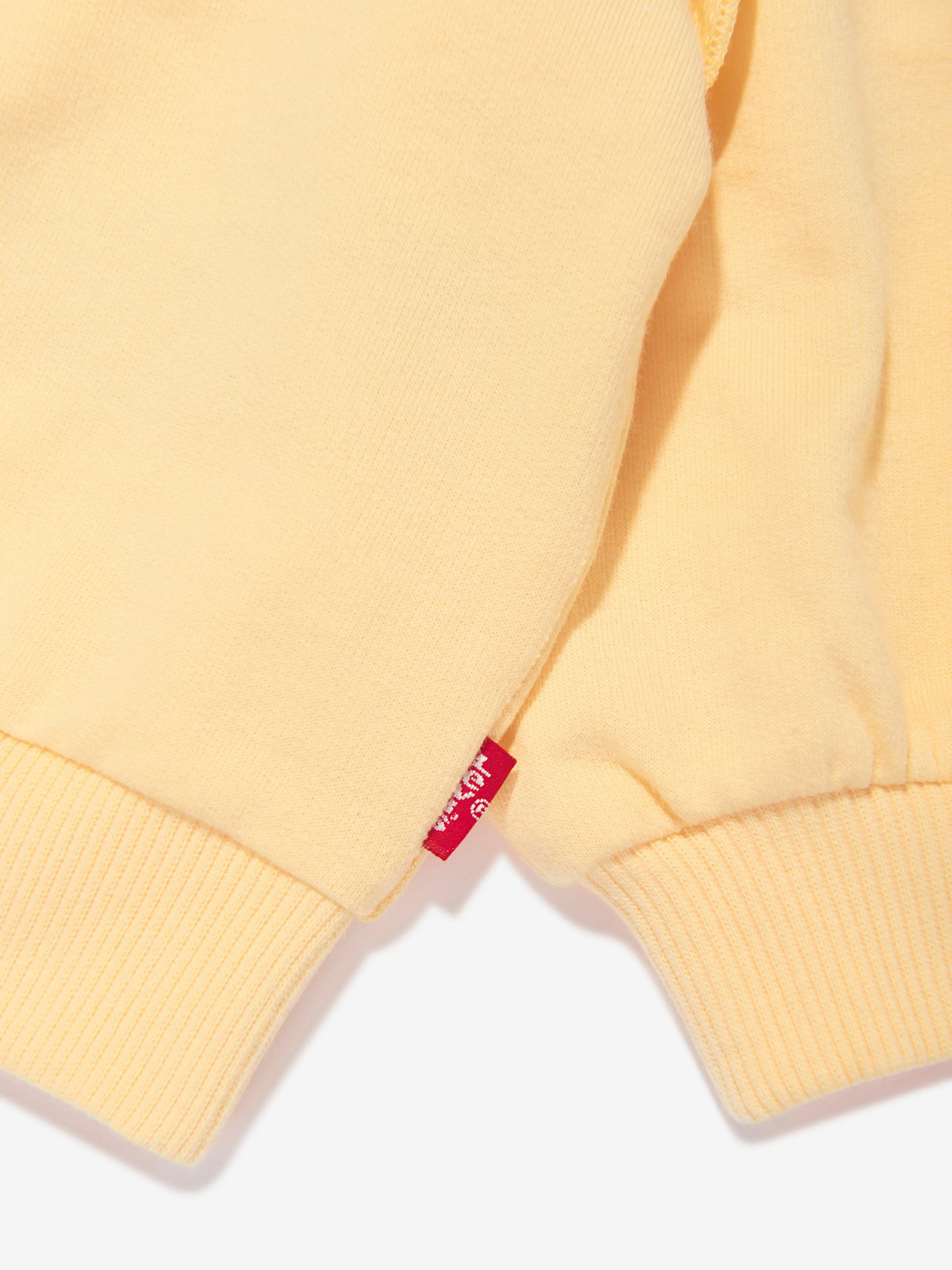 Levi's Wear Baby Girls Balloon Sleeve Sweatshirt in Yellow