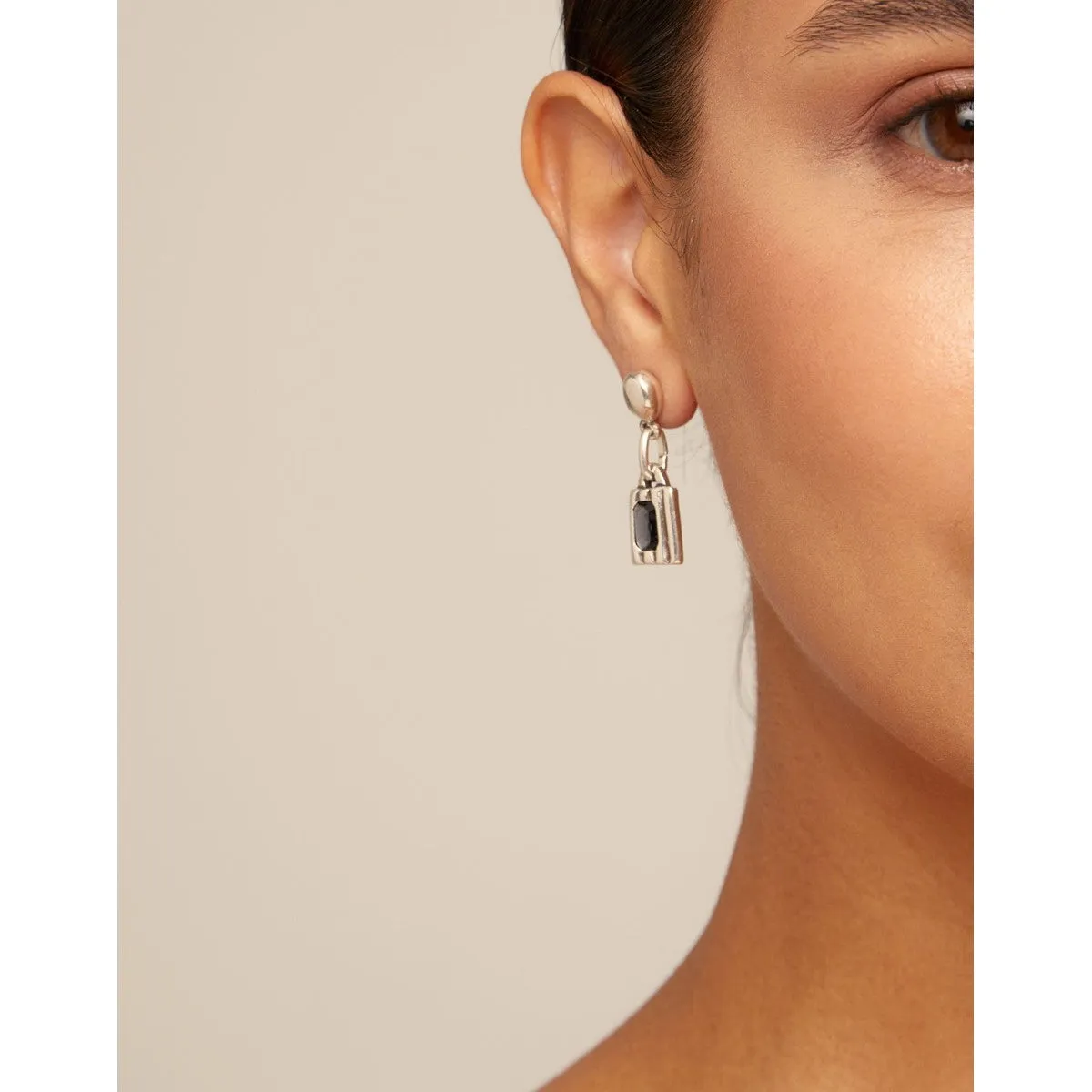 Lock Earrings