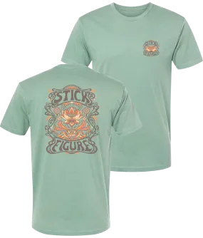 Lotus Groove Tee (Sage)