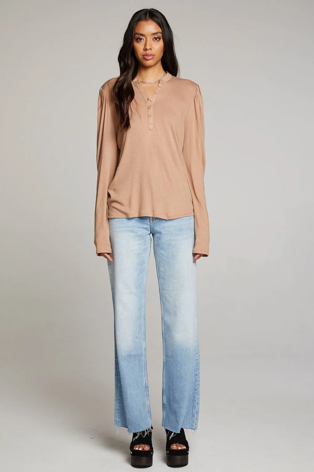 Lotus Warm Taupe Long Sleeve