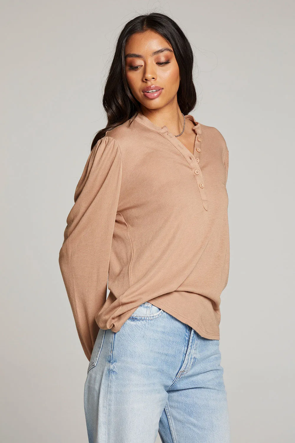 Lotus Warm Taupe Long Sleeve