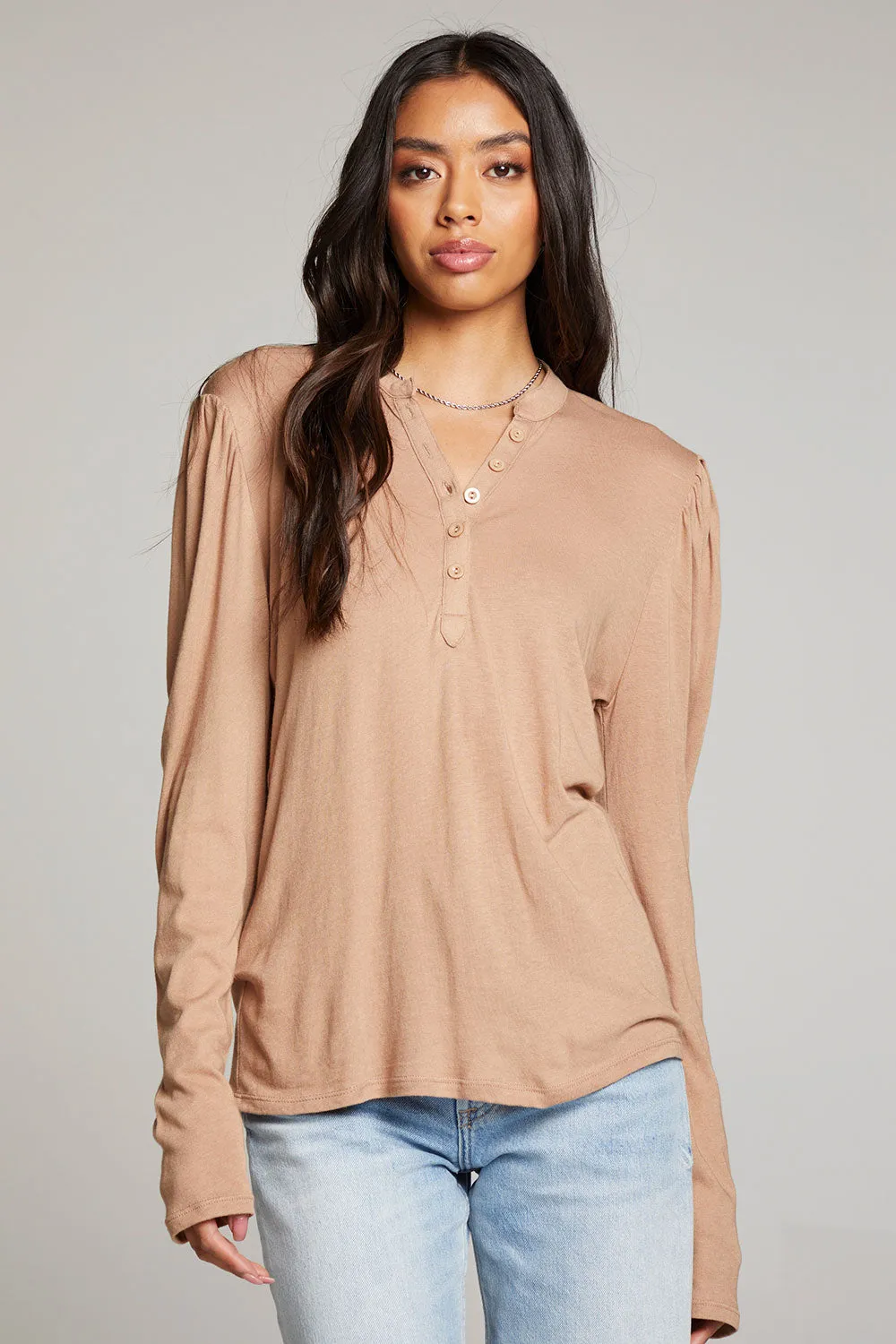 Lotus Warm Taupe Long Sleeve