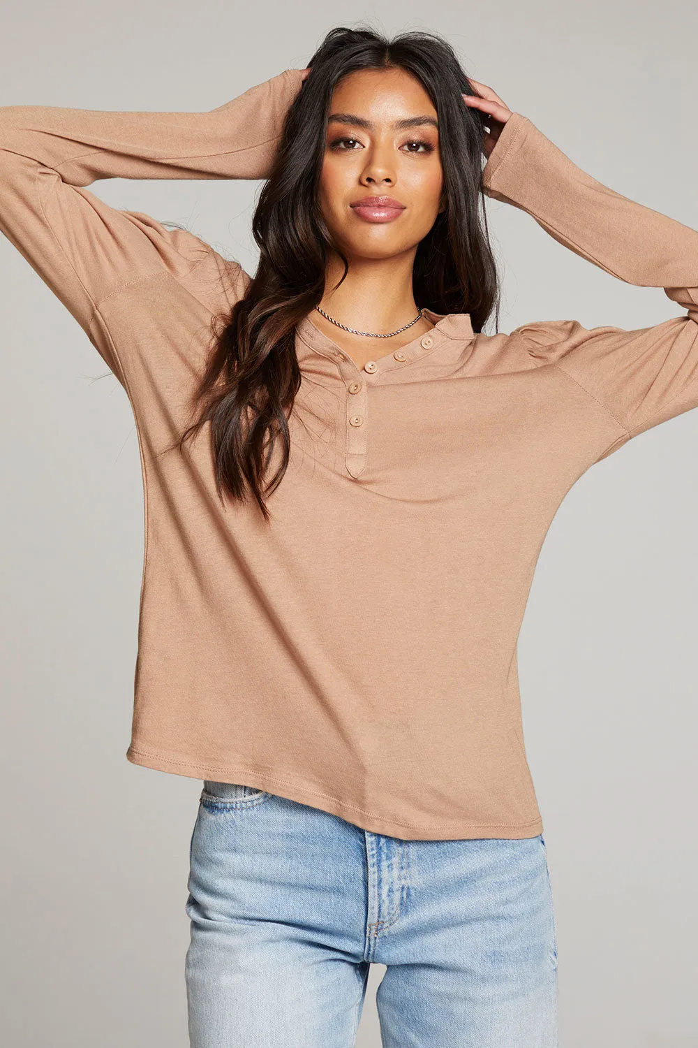 Lotus Warm Taupe Long Sleeve