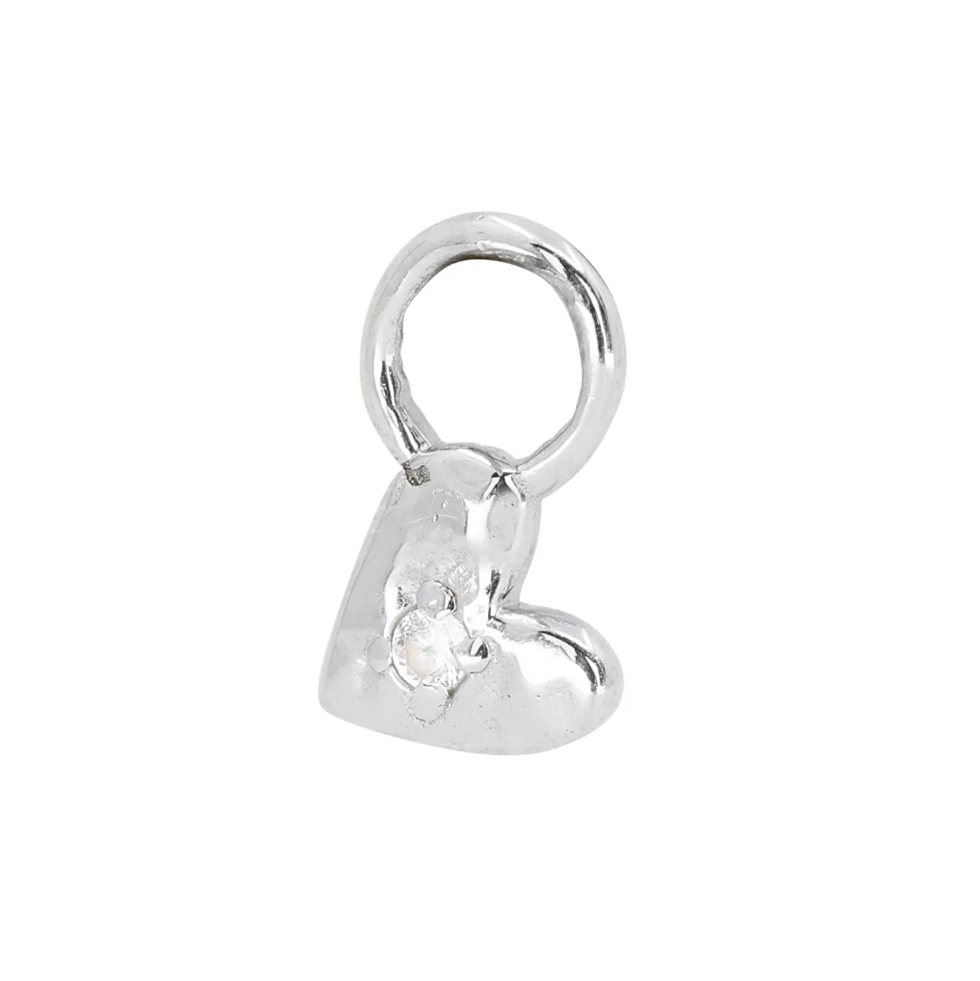 Lover Silver Earring Charm