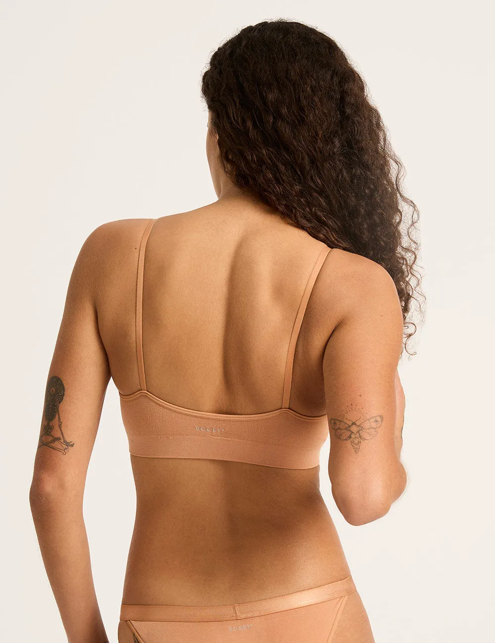 LYOLYTE Triangle Bralette - Nude 2