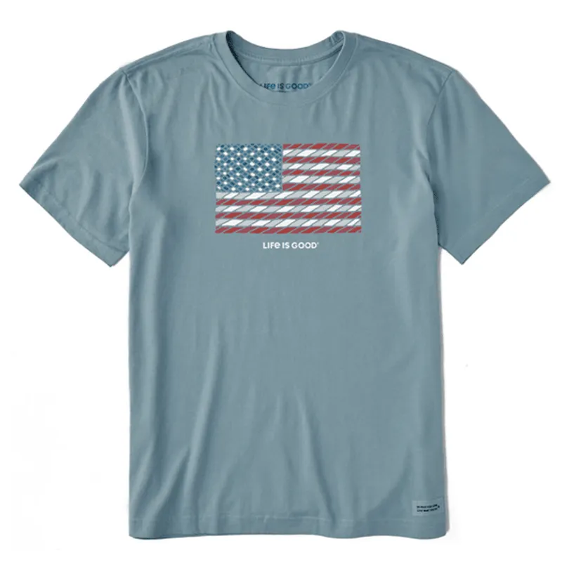 Men's Geometric Flag Crusher Tee