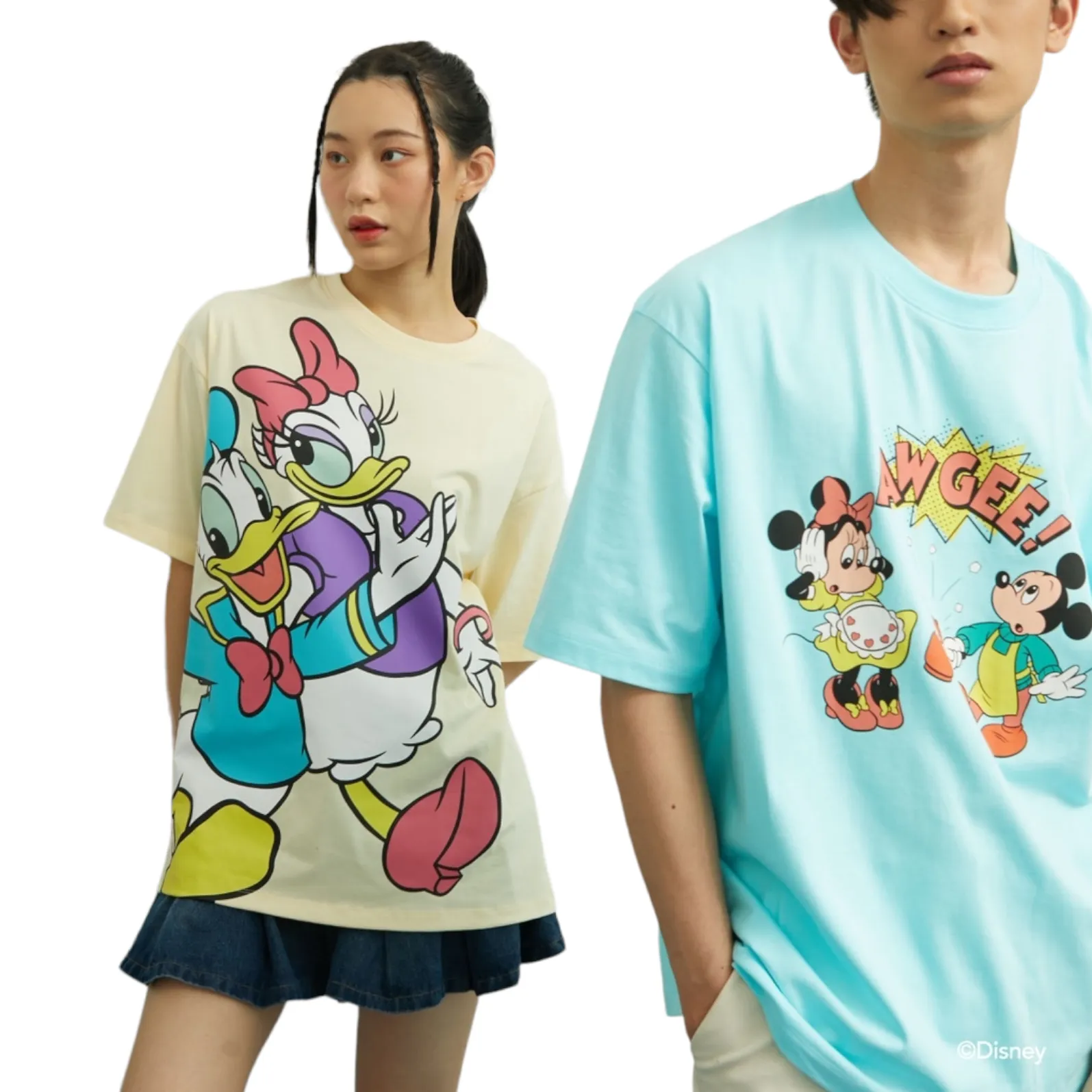 Mickey & Minnie Oversized T-shirt