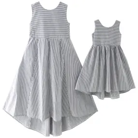 Mommy and Me Dress Bohemian Style Mother and Daughter Beach Dress Sundress