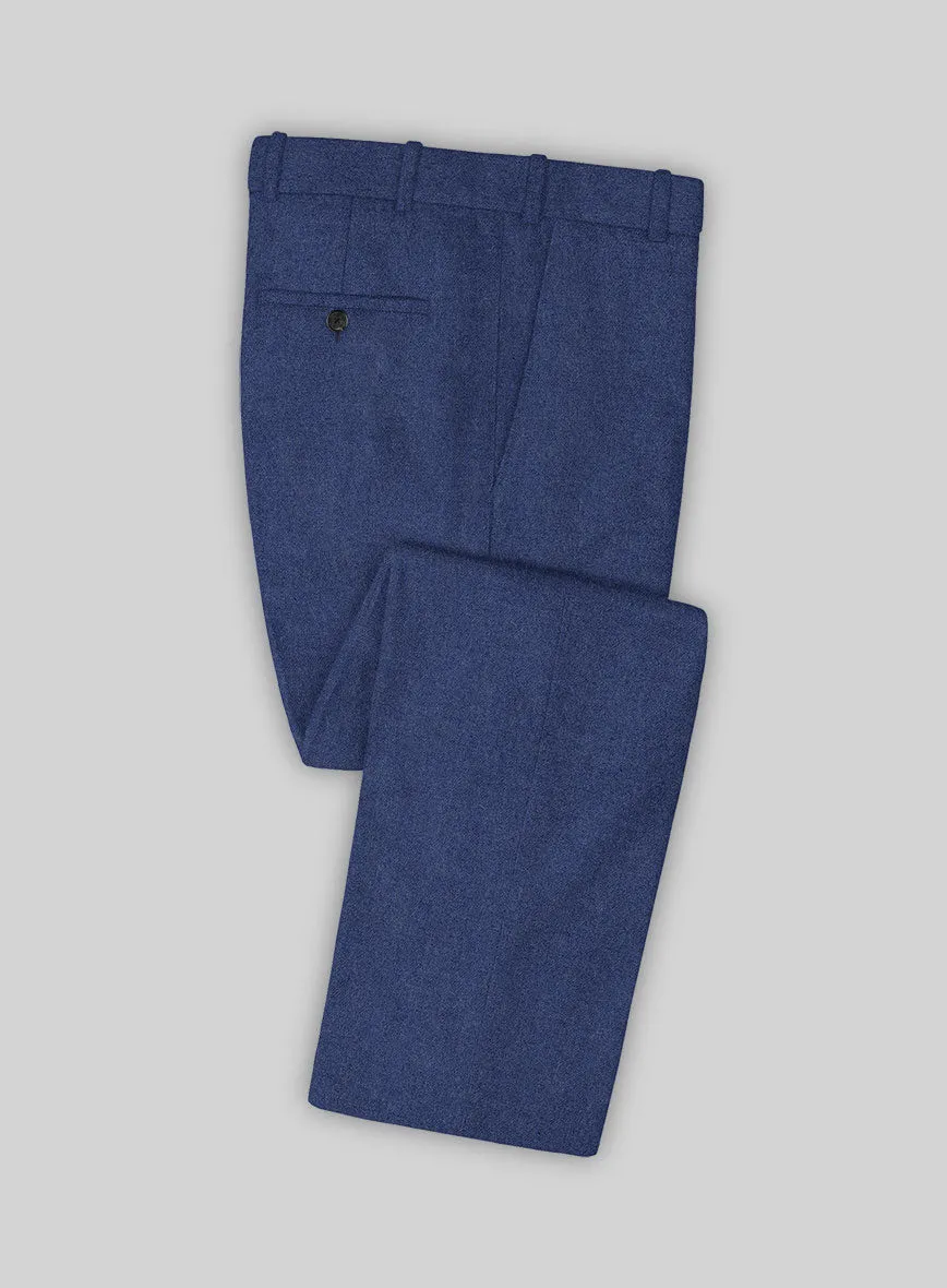 Naples Powder Blue Tweed Pants